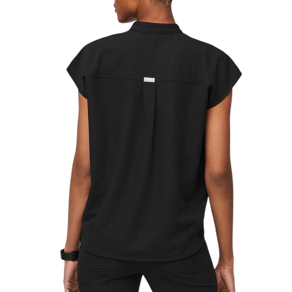 New Figs Rafaela Oversized Scrub Top Size M - Picture 6 of 10